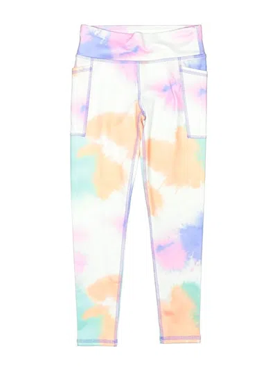 Pre-owned Athletic Works Kids' Active Pants In White