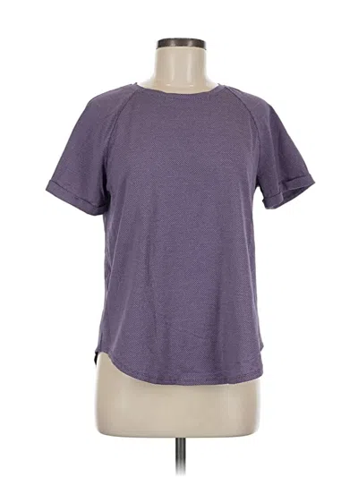 Pre-owned Athletic Works Active T-shirt In Purple