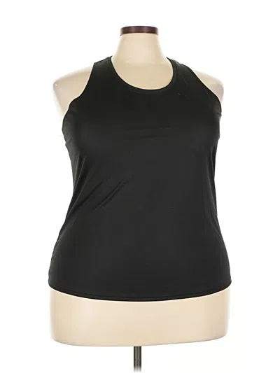 Pre-owned Athletic Works Active Tank Top In Black