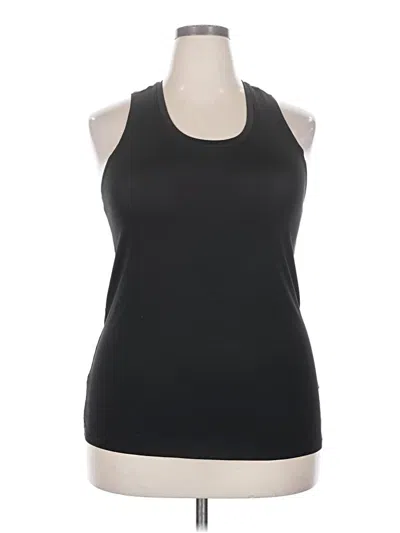 Pre-owned Athletic Works Active Tank Top In Black