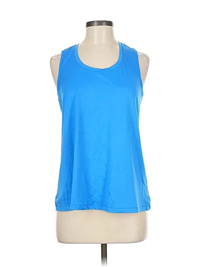 Pre-owned Athletic Works Active Tank Top In Blue