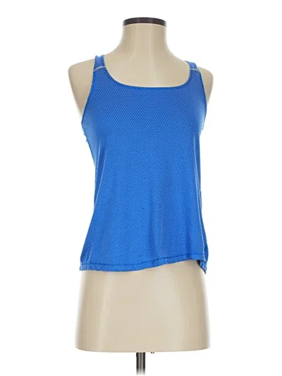 Pre-owned Athletic Works Active Tank Top In Blue