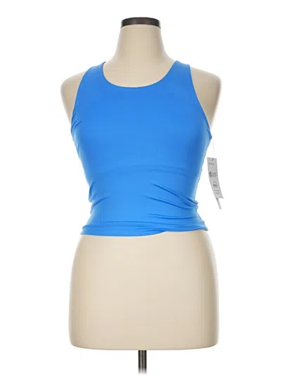 Pre-owned Athletic Works Active Tank Top In Blue