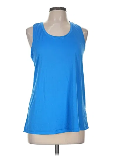 Pre-owned Athletic Works Active Tank Top In Blue