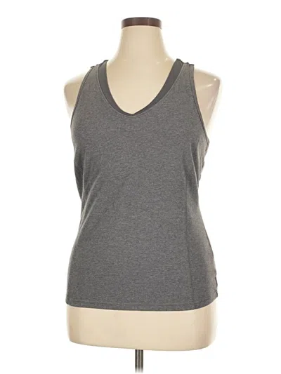Pre-owned Athletic Works Active Tank Top In Gray