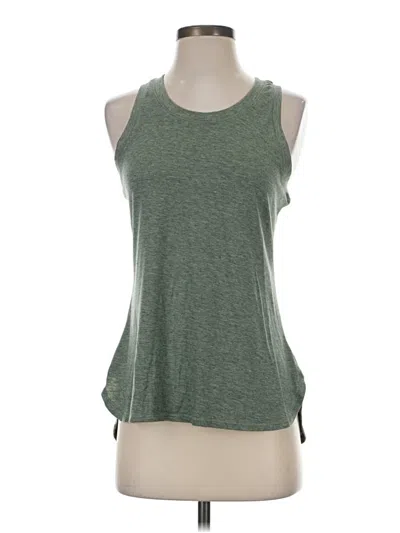 Pre-owned Athletic Works Active Tank Top In Green
