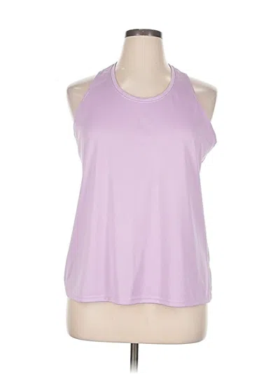 Pre-owned Athletic Works Active Tank Top In Purple