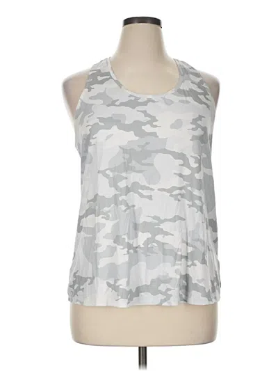 Pre-owned Athletic Works Active Tank Top In Silver