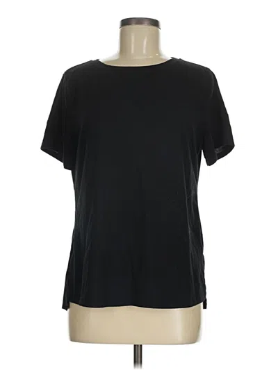 Pre-owned Athletic Works Active T-shirt In Black