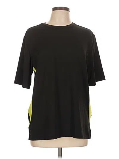 Pre-owned Athletic Works Active T-shirt In Black