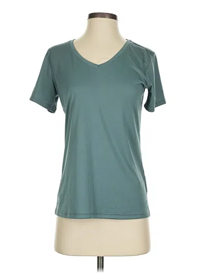 Pre-owned Athletic Works Active T-shirt In Blue