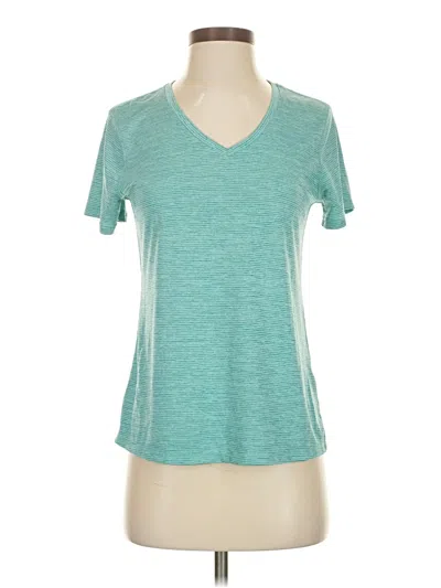 Pre-owned Athletic Works Active T-shirt In Blue