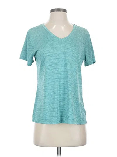 Pre-owned Athletic Works Active T-shirt In Blue