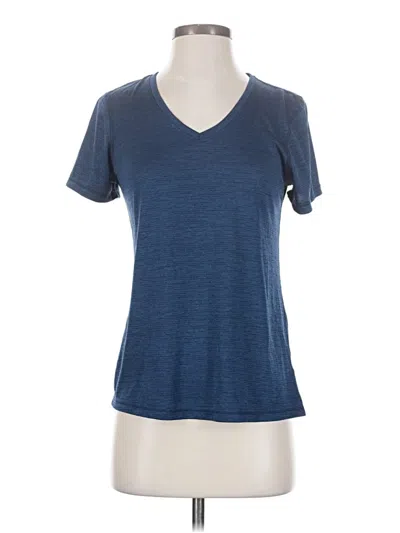 Pre-owned Athletic Works Active T-shirt In Blue