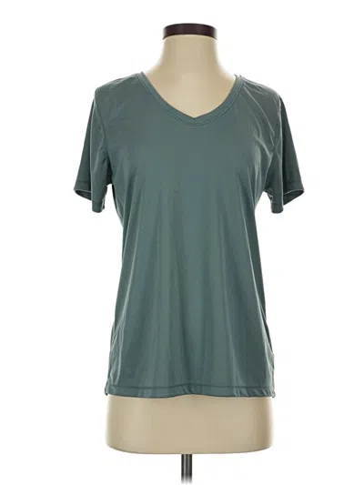 Pre-owned Athletic Works Active T-shirt In Blue