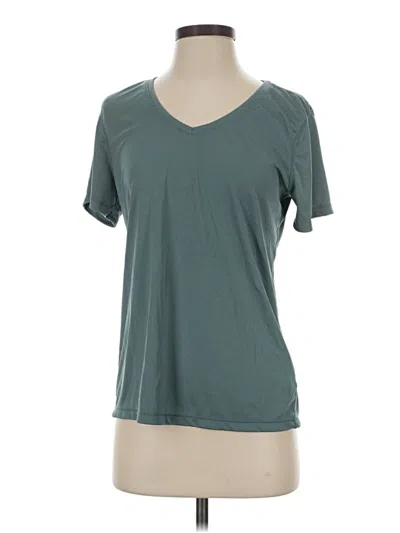 Pre-owned Athletic Works Active T-shirt In Blue