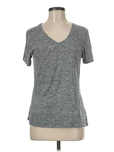 Pre-owned Athletic Works Active T-shirt In Gray