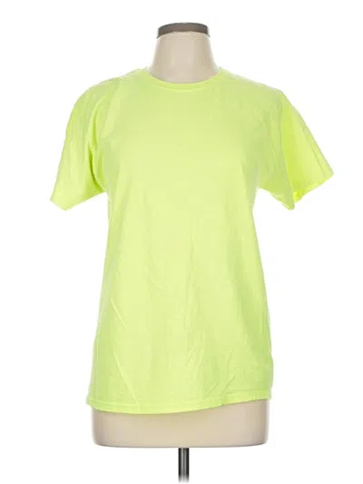 Pre-owned Athletic Works Active T-shirt In Green