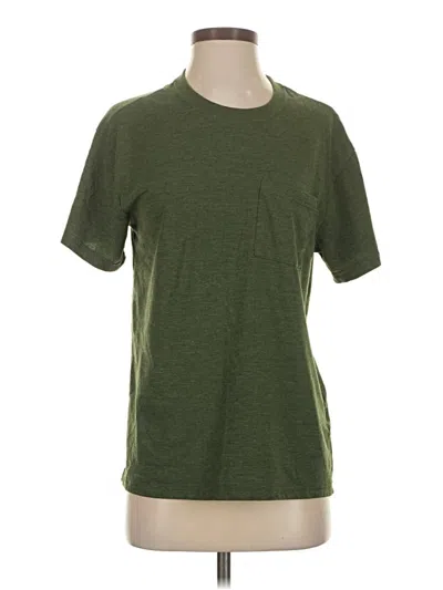 Pre-owned Athletic Works Active T-shirt In Green