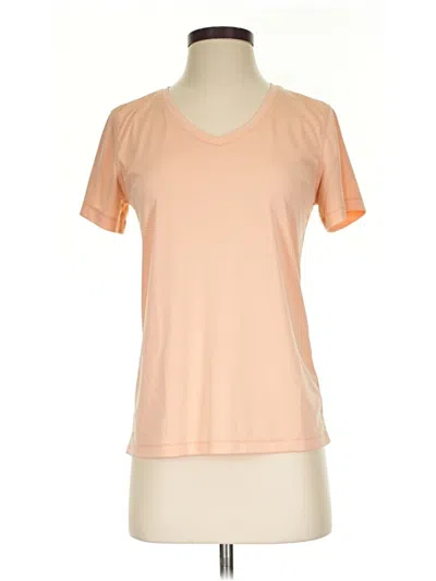 Pre-owned Athletic Works Active T-shirt In Orange