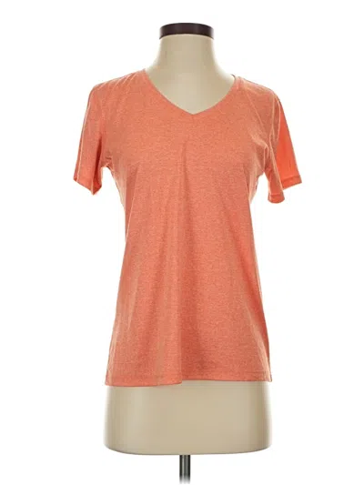 Pre-owned Athletic Works Active T-shirt In Orange