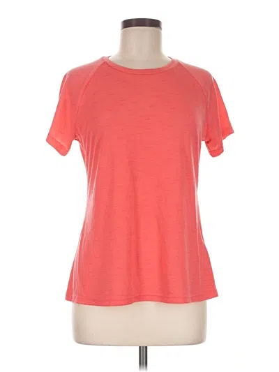 Pre-owned Athletic Works Active T-shirt In Orange