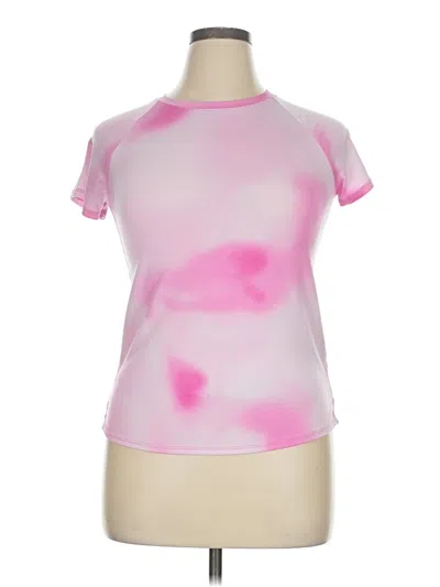 Pre-owned Athletic Works Active T-shirt In Pink