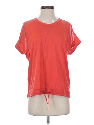 Pre-owned Athletic Works Active T-shirt In Red