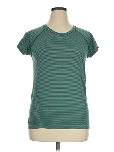 Pre-owned Athletic Works Active T-shirt In Teal