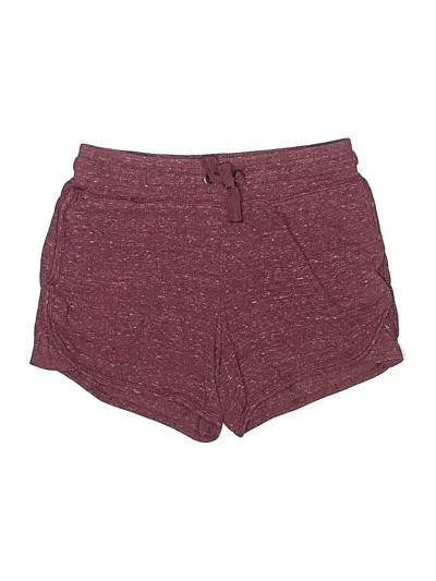 Pre-owned Athletic Works Athletic Shorts In Burgundy