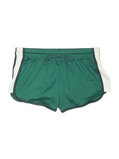 Pre-owned Athletic Works Athletic Shorts In Green