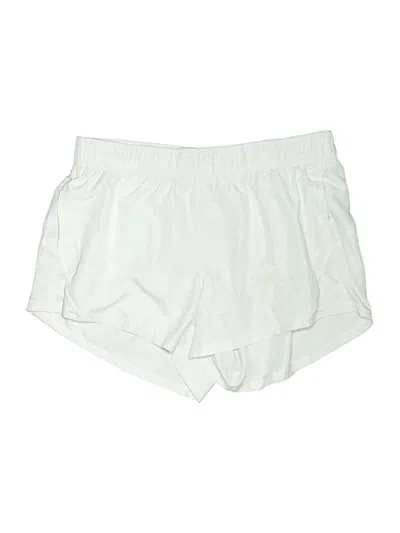 Pre-owned Athletic Works Athletic Shorts In Ivory