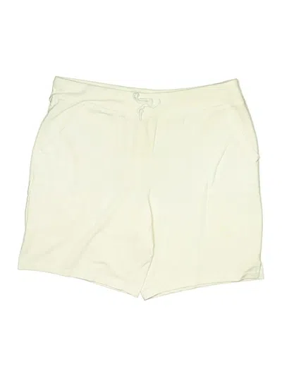 Pre-owned Athletic Works Athletic Shorts In Ivory