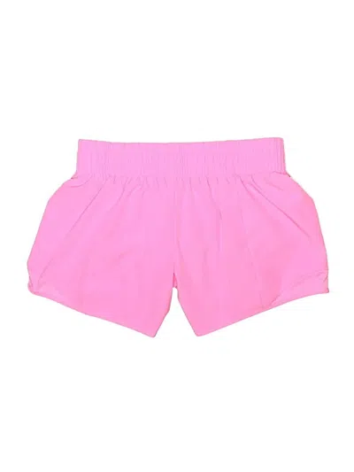 Pre-owned Athletic Works Kids' Athletic Shorts In Pink