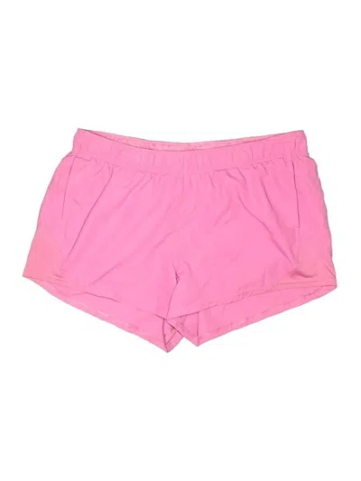 Pre-owned Athletic Works Athletic Shorts In Pink