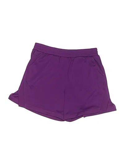 Pre-owned Athletic Works Kids' Athletic Shorts In Purple