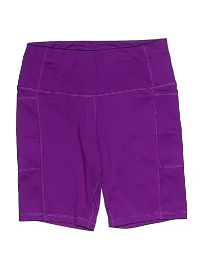 Pre-owned Athletic Works Athletic Shorts In Purple