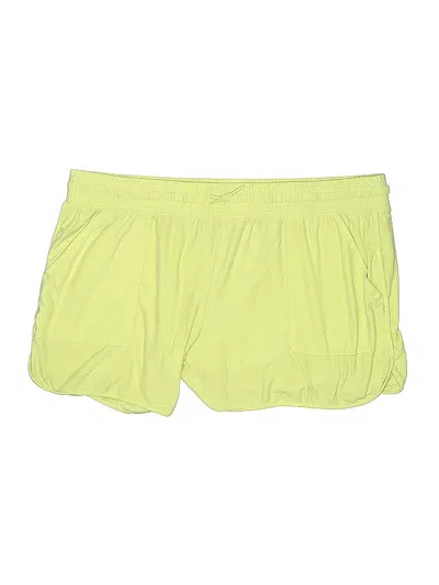 Pre-owned Athletic Works Athletic Shorts In Yellow