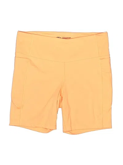 Pre-owned Athletic Works Athletic Shorts In Yellow