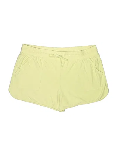 Pre-owned Athletic Works Athletic Shorts In Yellow