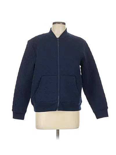 Pre-owned Athletic Works Cardigan Sweater In Blue