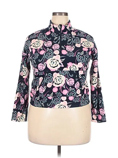 Pre-owned Athletic Works Cardigan Sweater In Pink