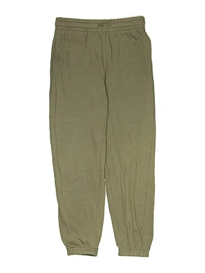 Pre-owned Athletic Works Kids' Cargo Pants In Green