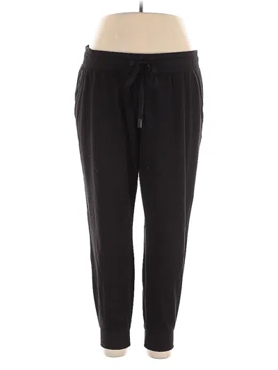 Pre-owned Athletic Works Casual Pants In Black