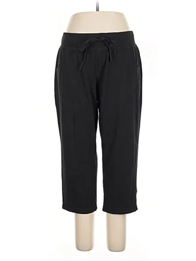 Pre-owned Athletic Works Casual Pants In Black