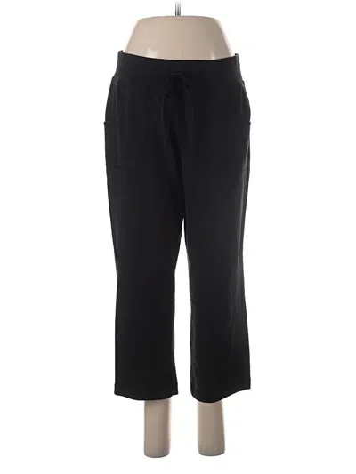 Pre-owned Athletic Works Casual Pants In Black