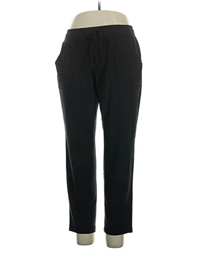Pre-owned Athletic Works Casual Pants In Black
