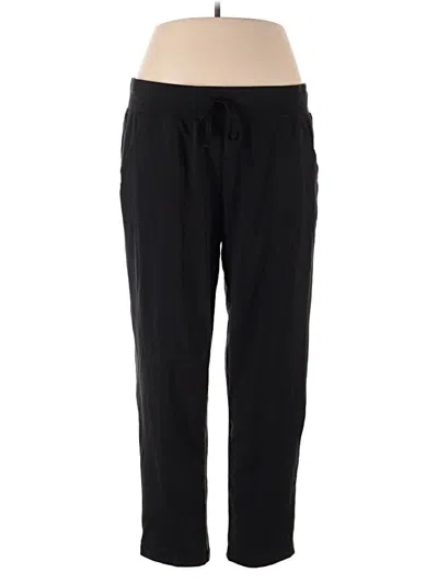 Pre-owned Athletic Works Casual Pants In Black