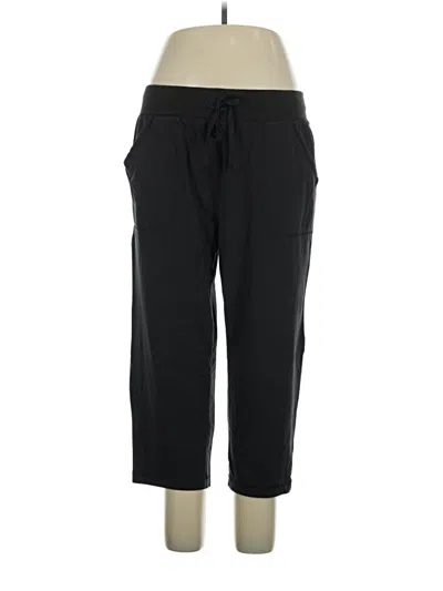 Pre-owned Athletic Works Casual Pants In Black