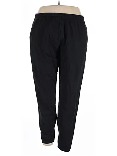 Pre-owned Athletic Works Casual Pants In Black